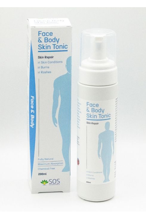 SOS ESSENTIALS FACE & BODY TONIC 200ml
