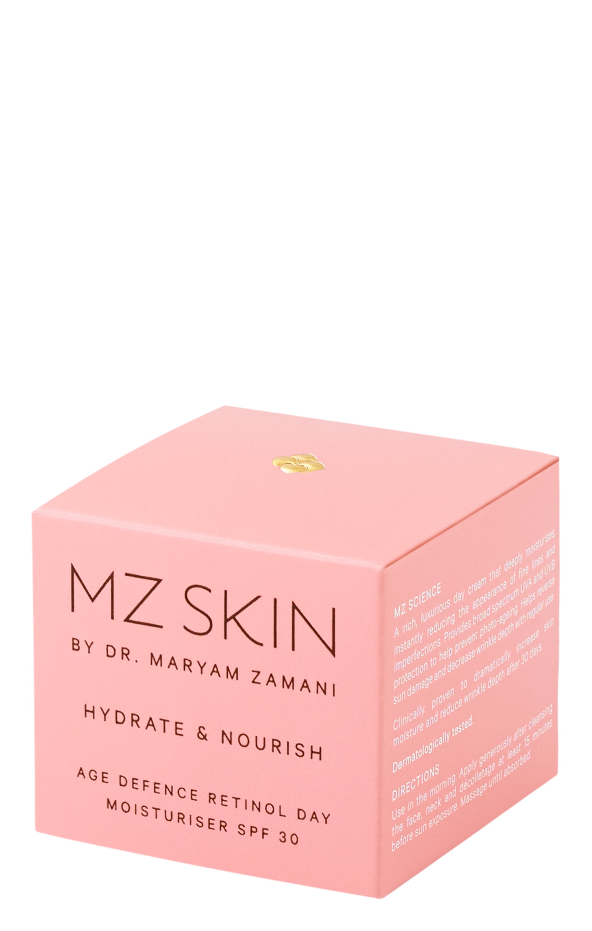 MZ Skin Hydrate & Nourish Age Defence Retinol Day Moisturiser SPF 30