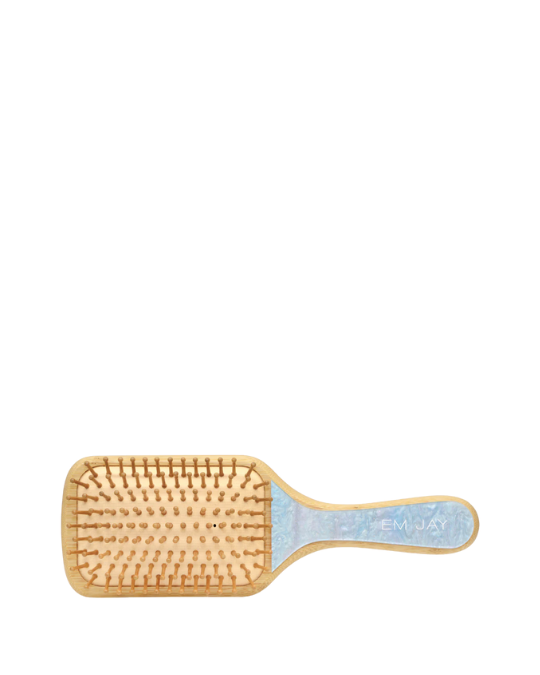 Emi Jay Bamboo Paddle Brush in Blue Sugar