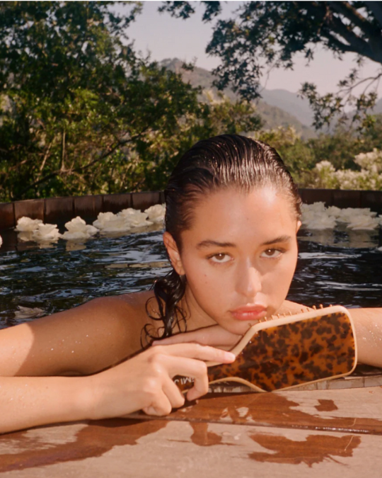 Emi Jay Bamboo Paddle Brush in Tortoise