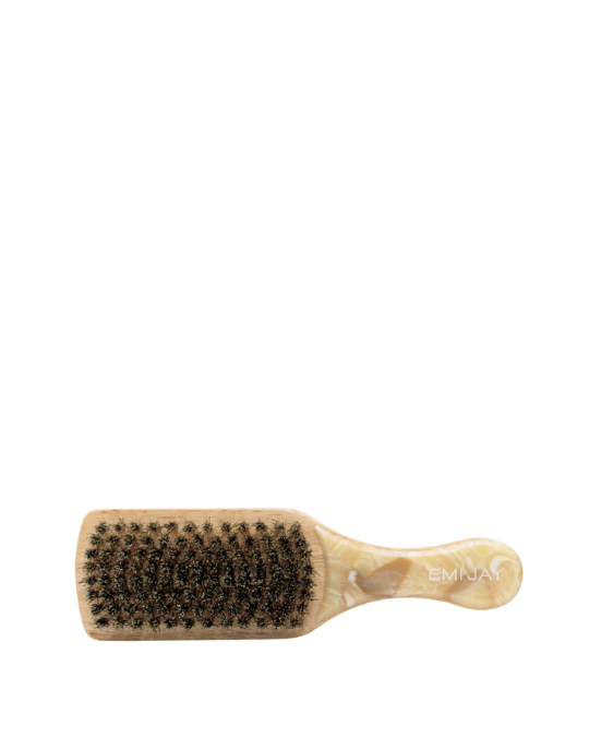 Mini Boar Bristle Brush in Chantilly