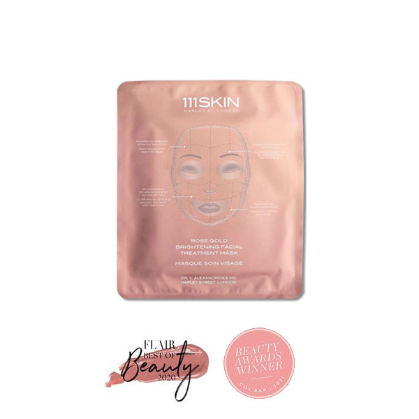 111 SKIN Rose Gold Brightening Facial Treatment Mask